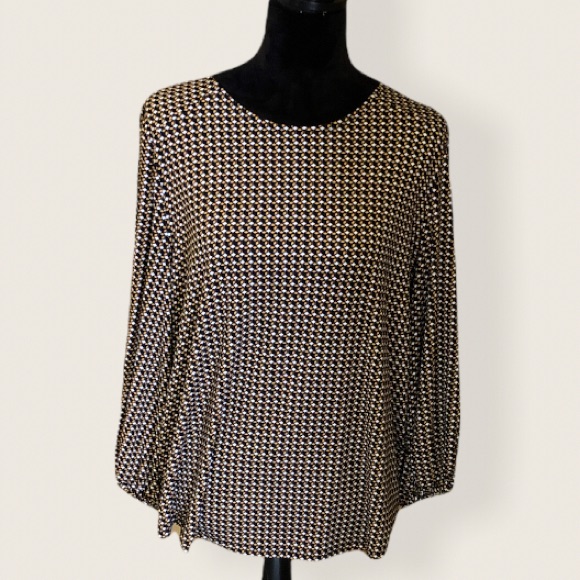 Newgeometric Pattern Blouse